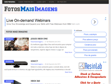 Tablet Screenshot of fotosmaisimagens.com